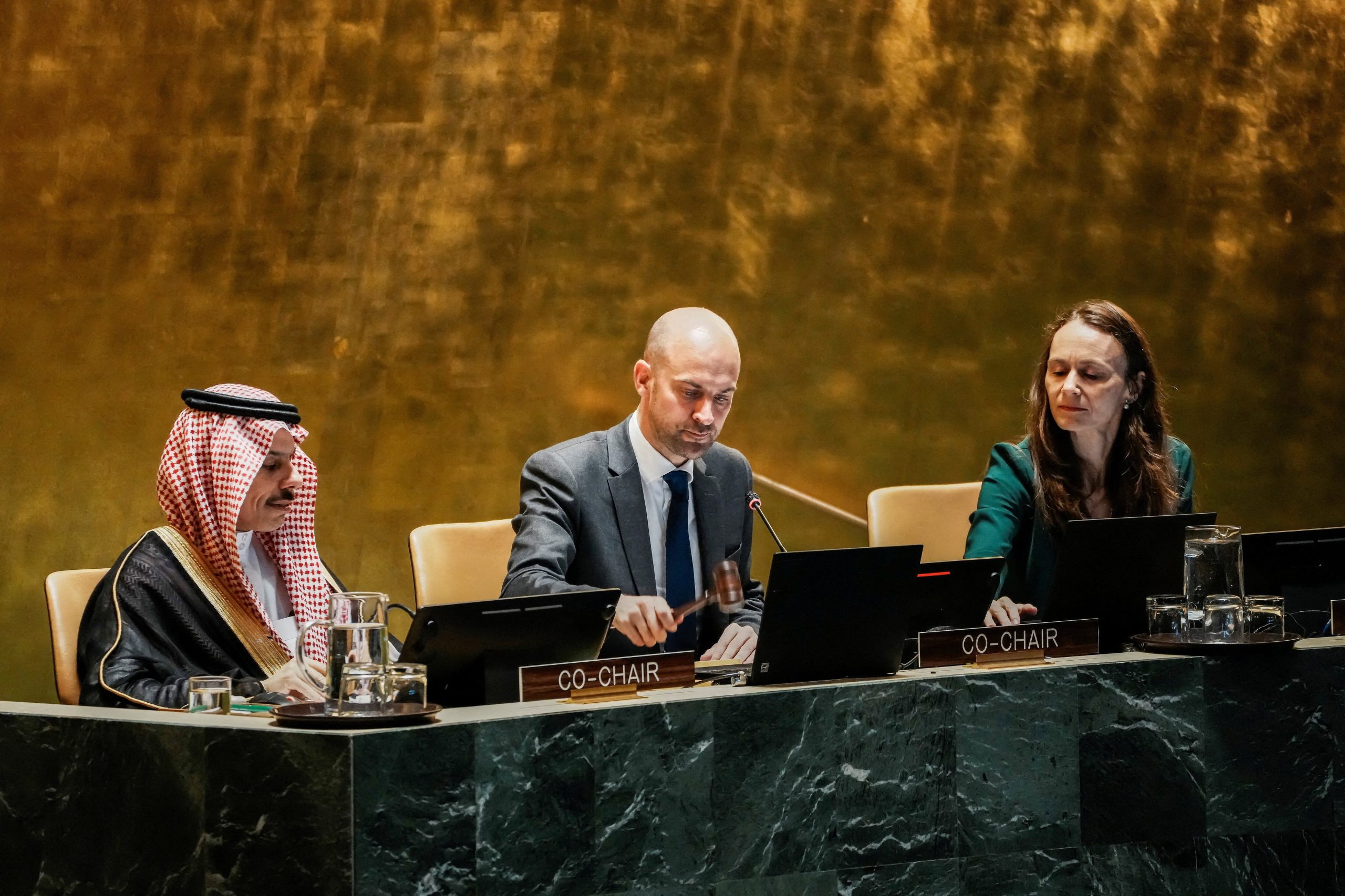 France and Saudi Arabia Push Two-State Solution at UN as Israel and US Resist Peace Plan