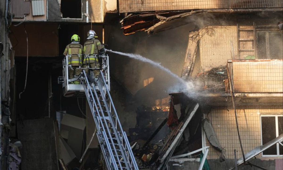Russia Launches Largest Air Assault of War as Kyiv and Other Cities Suffer Deadly Strikes