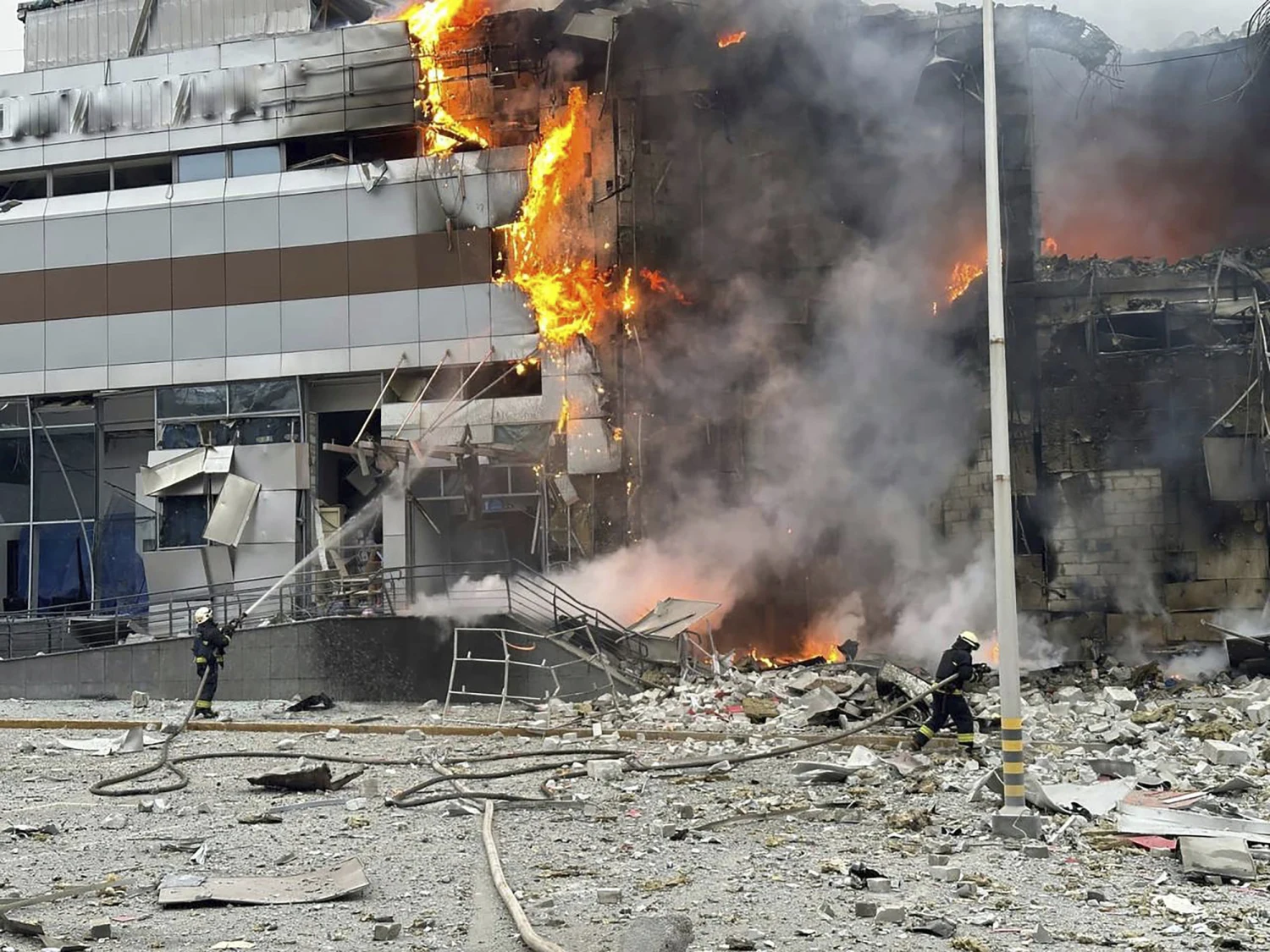 Russia Unleashes Massive Drone and Missile Barrage, Ukraine and NATO Respond