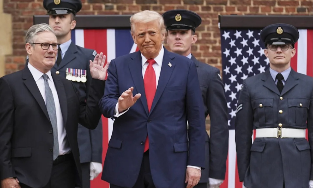 Trump Urges Starmer to Use Military on Migration as Leaders Tout Tech Deal and Clash on Palestine