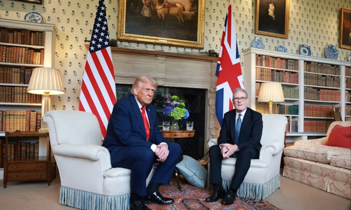 Trump Urges Starmer to Use Military on Migration as Leaders Tout Tech Deal and Clash on Palestine